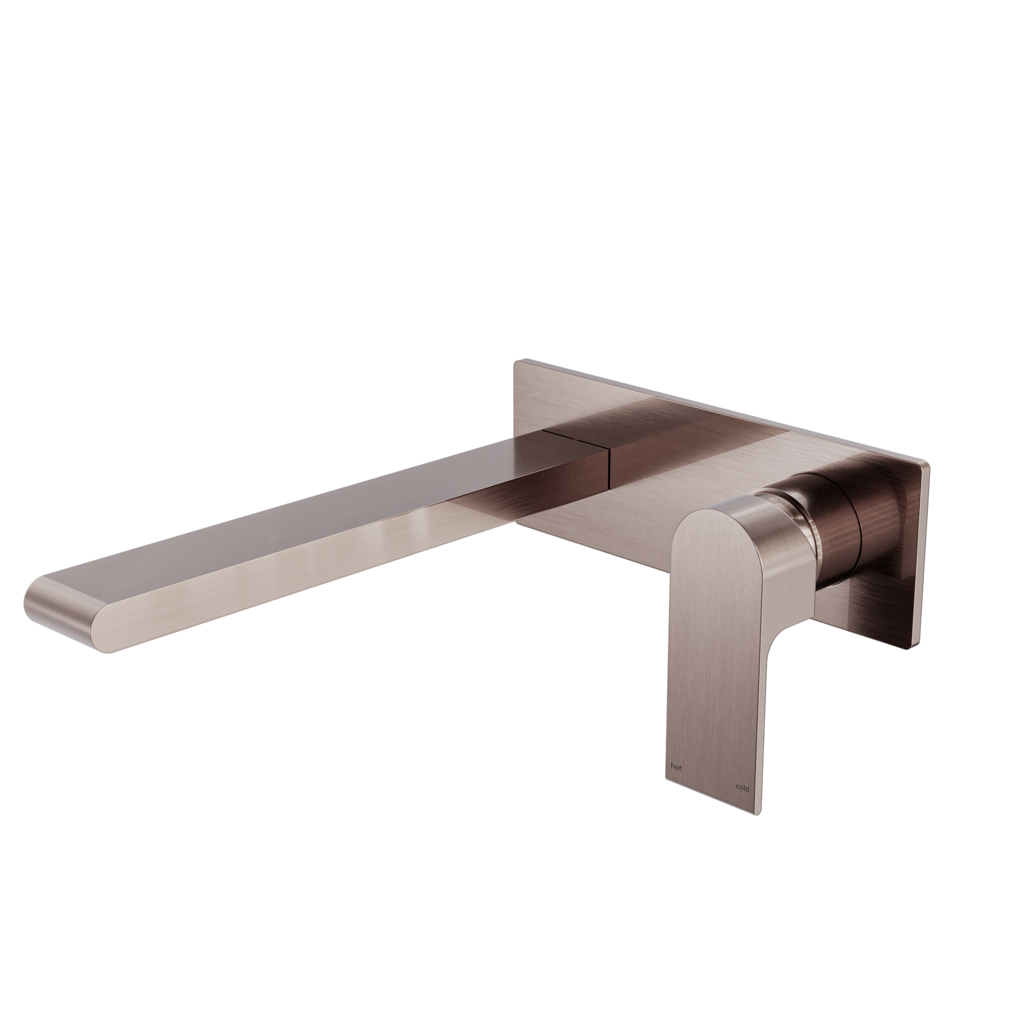 Bianca Wall Basin/Bath Mixer 230mm Brushed Bronze
