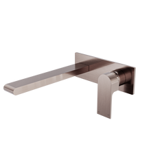 Bianca Wall Basin/Bath Mixer 230mm Brushed Bronze
