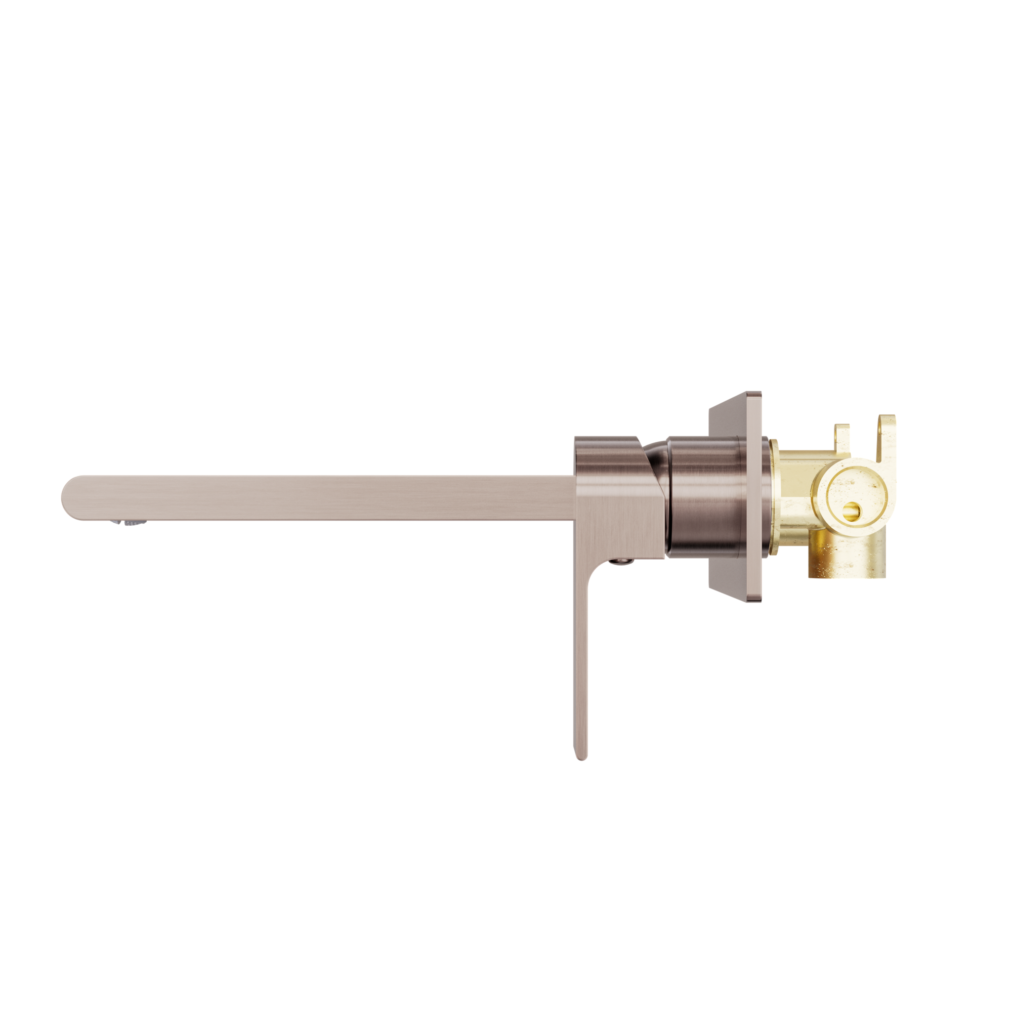Bianca Wall Basin/Bath Mixer 230mm Brushed Bronze