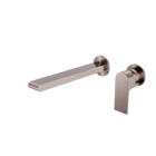 Bianca Wall Basin/Bath Mixer Separate Back Plate 230mm Brushed Bronze