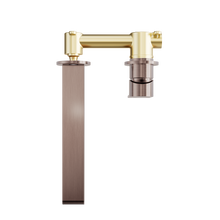 Bianca Wall Basin/Bath Mixer Separate Back Plate 230mm Brushed Bronze