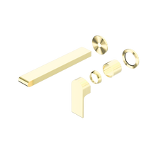 Bianca Wall Basin/Bath Mixer Separate Back Plate 230mm Trim Kits Only Brushed Gold
