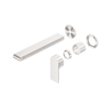 Bianca Wall Basin/Bath Mixer Separate Back Plate 230mm Trim Kits Only Brushed Nickel