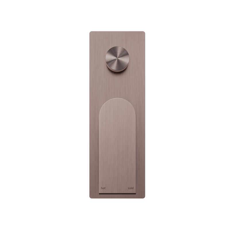 Bianca Shower Mixer With Diverter Brushed Bronze