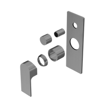 Bianca Shower Mixer With Diverter Trim Kits Only Gun Metal