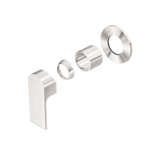 Bianca Shower Mixer 80mm Plate Trim Kits Only Brushed Nickel