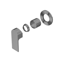 Bianca Shower Mixer 80mm Plate Trim Kits Only Gun Metal