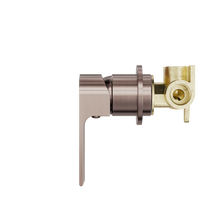 Bianca Shower Mixer 60mm Plate Brushed Bronze