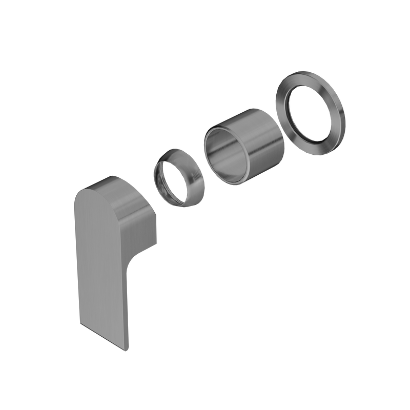 Bianca Shower Mixer 60mm Plate Trim Kits Only Gun Metal