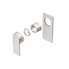 Bianca Shower Mixer Trim Kits Only Brushed Nickel