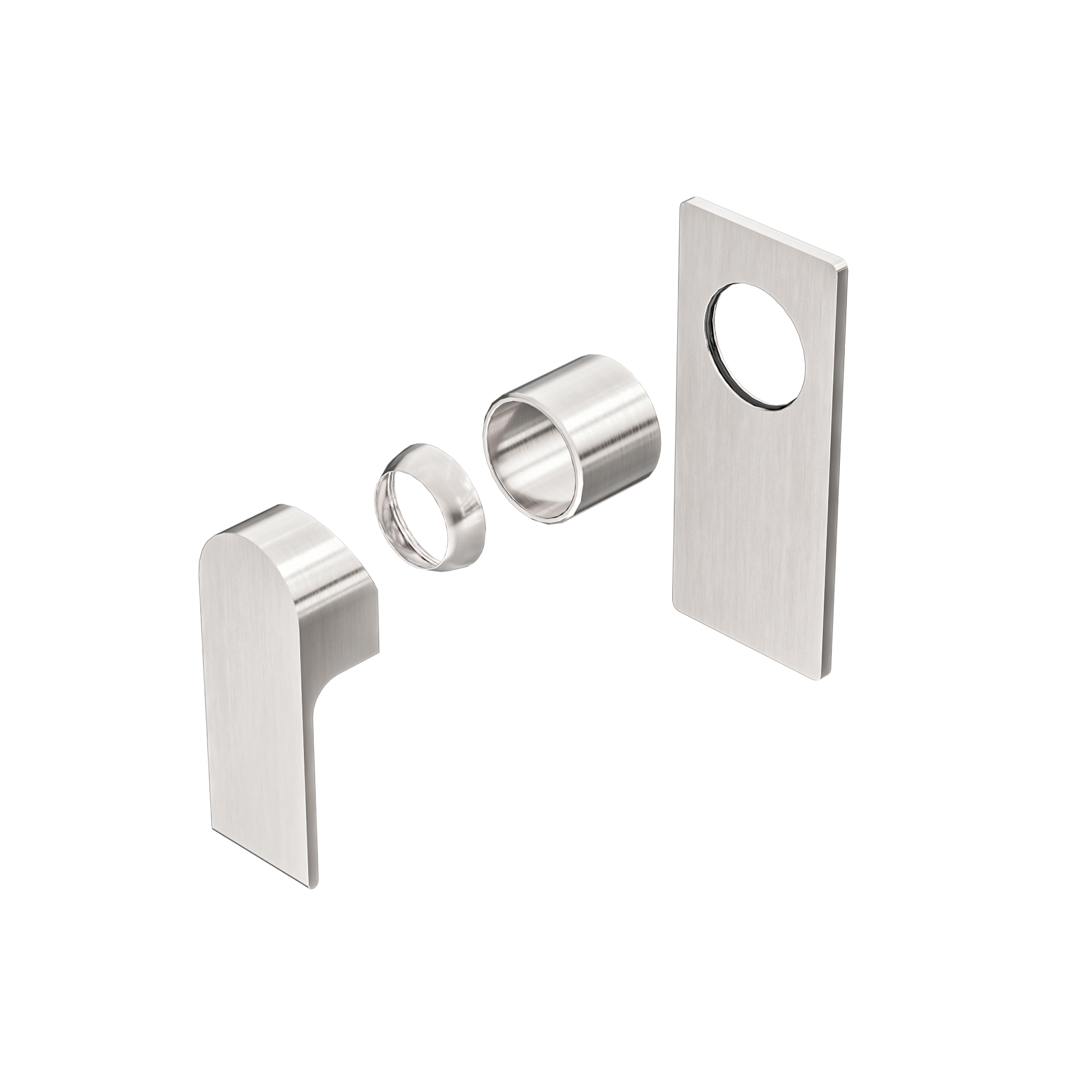 Bianca Shower Mixer Trim Kits Only Brushed Nickel
