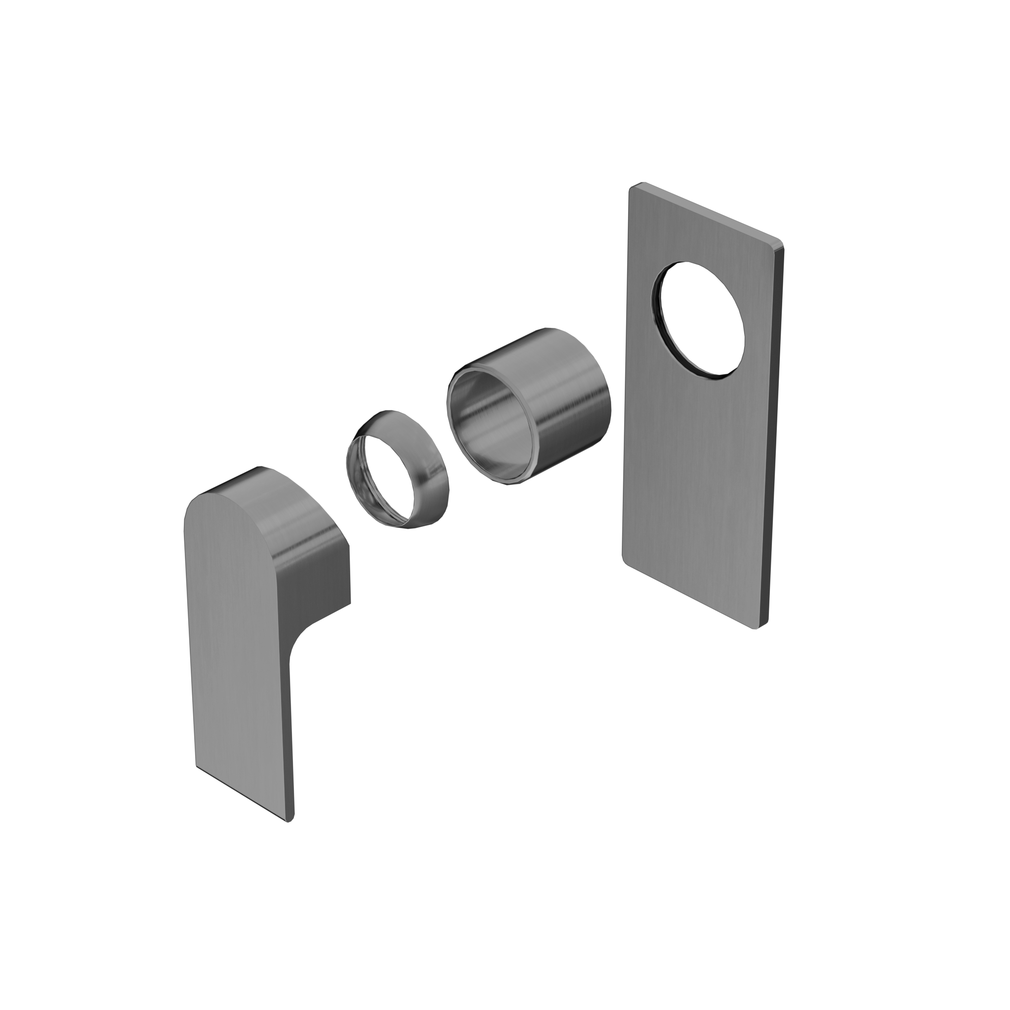 Bianca Shower Mixer Trim Kits Only Gun Metal