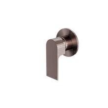 Bianca Shower Mixer 80mm Plate Brushed Bronze