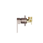 Bianca Shower Mixer 80mm Plate Brushed Bronze
