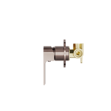Bianca Shower Mixer 80mm Plate Brushed Bronze