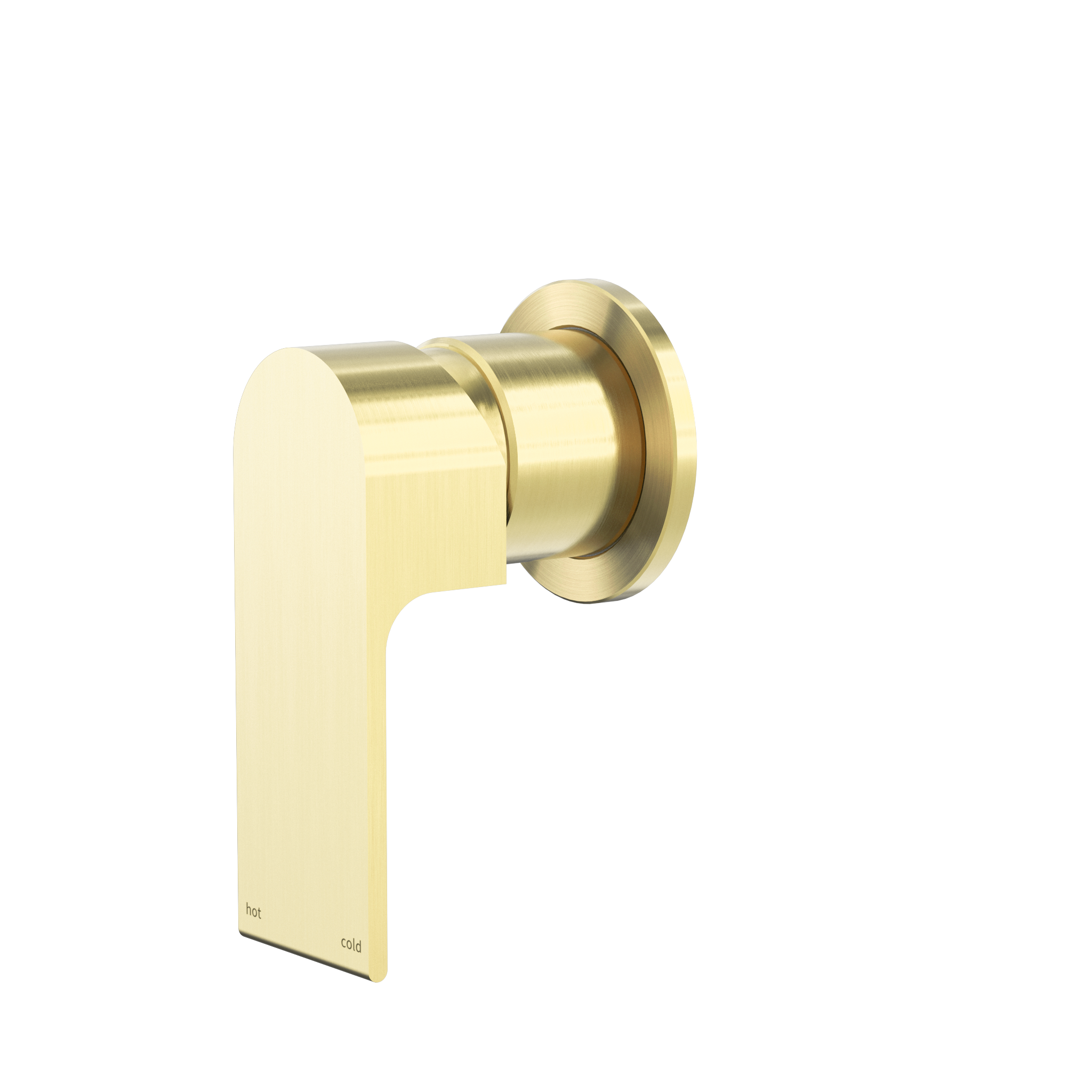 Bianca Shower Mixer 60mm Plate Brushed Gold