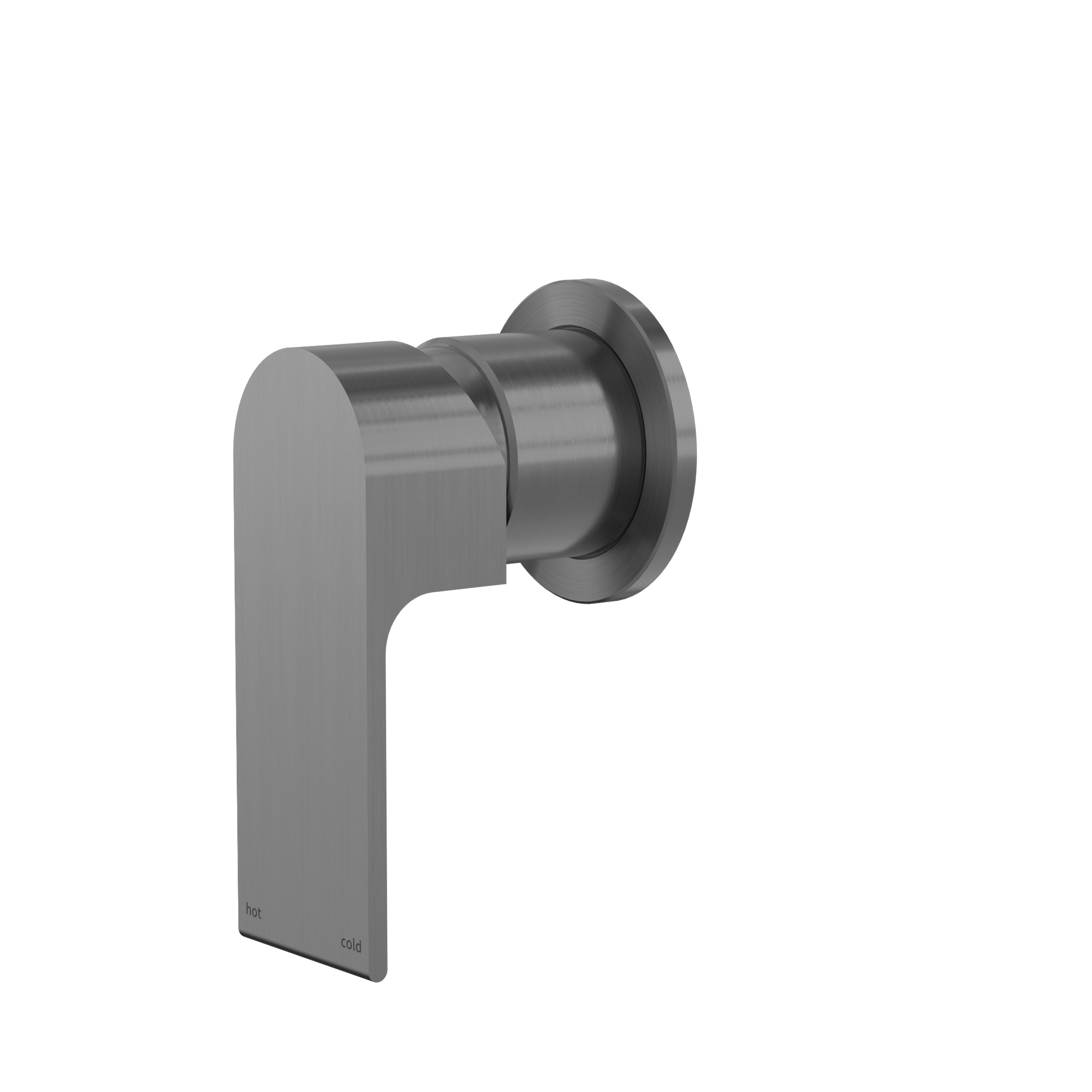 Bianca Shower Mixer 60mm Plate Gun Metal