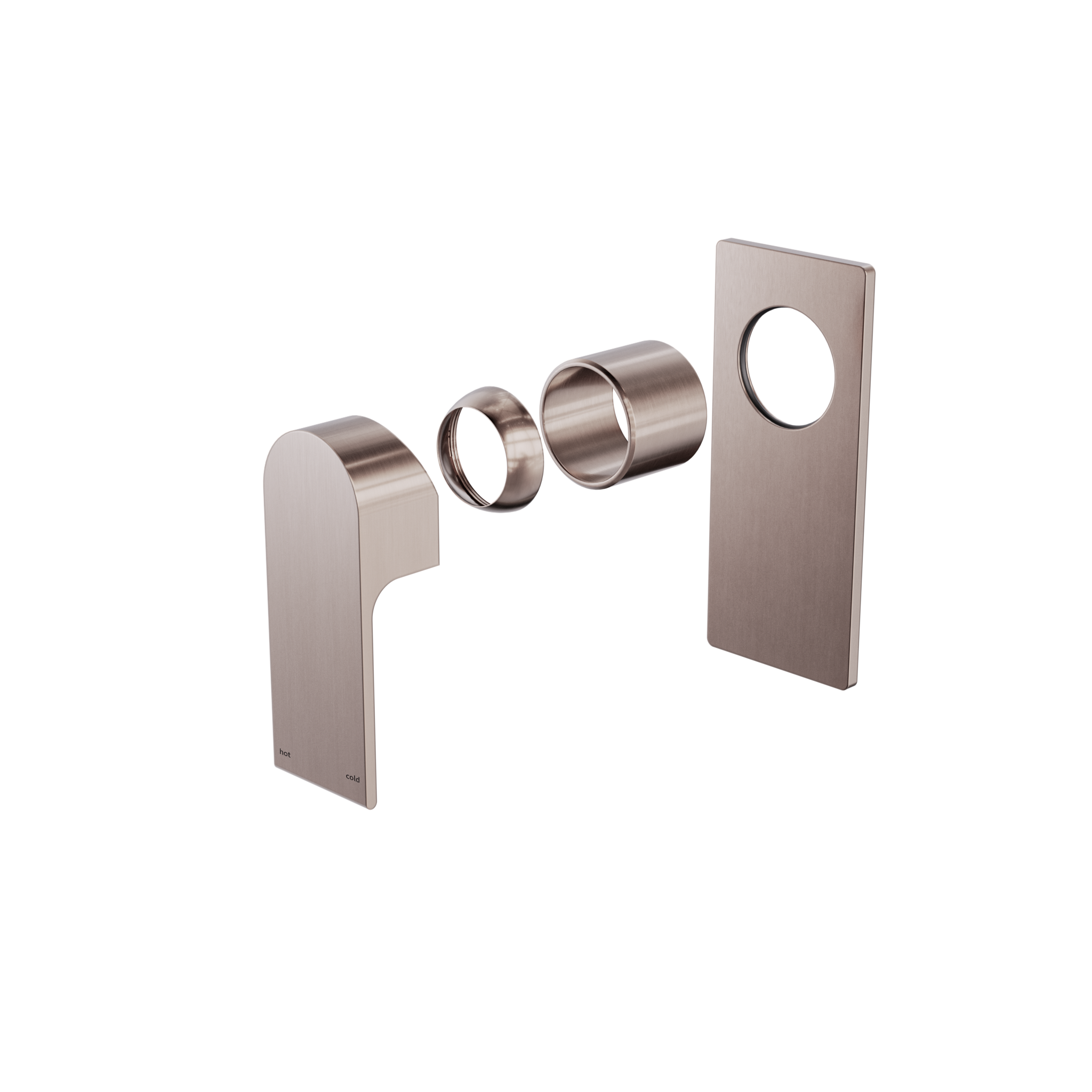 Bianca Shower Mixer Trim Kits Only Brushed Bronze