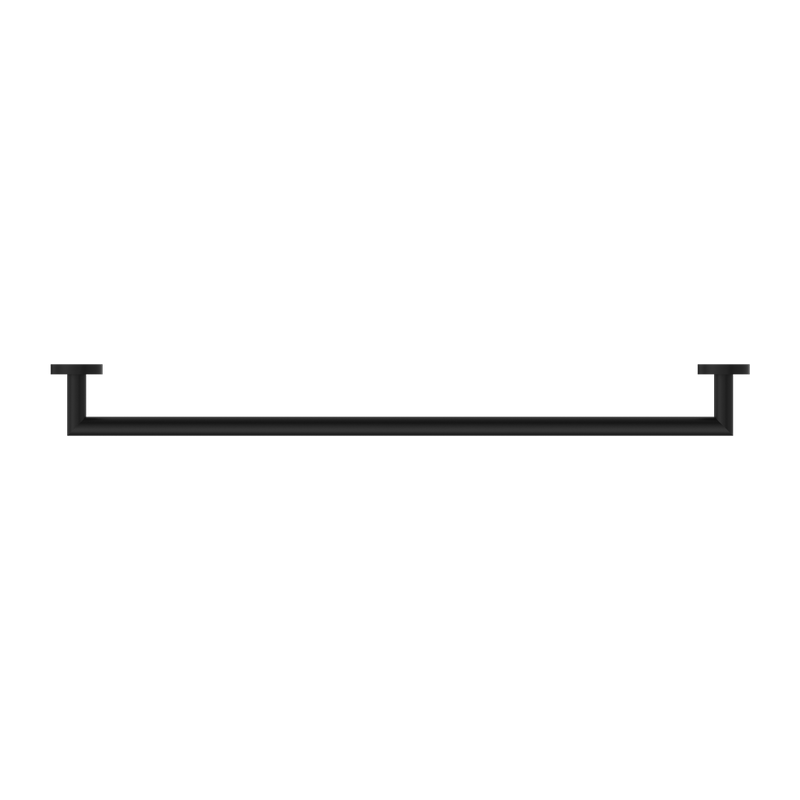 Dolce Single Towel Rail 700mm Matte Black