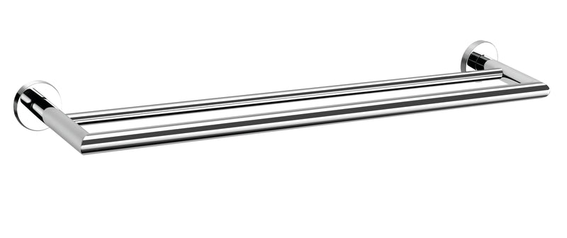 Dolce Double Towel Rail 900mm Chrome