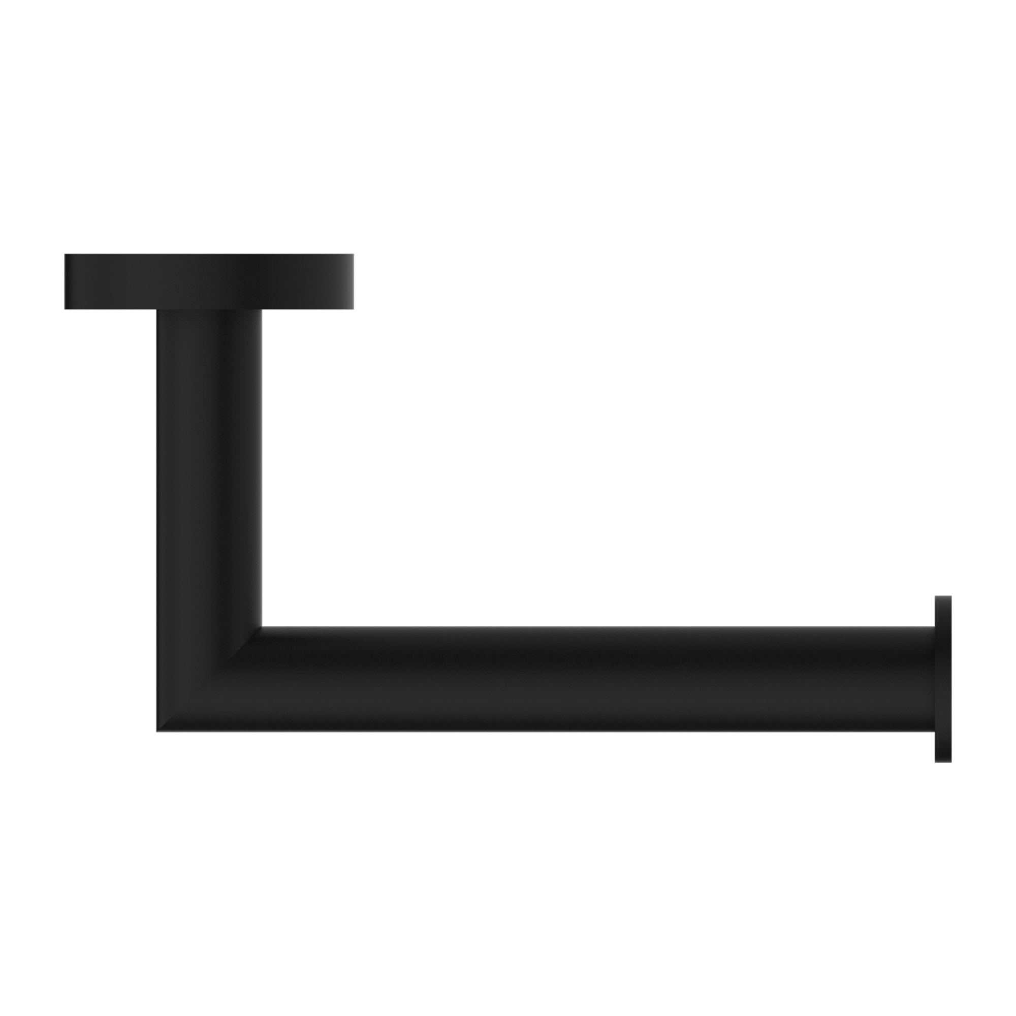 Dolce Toilet Roll Holder Matte Black