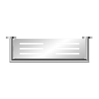 Dolce Metal Shower Shelf Chrome