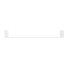 Celia Single Towel Rail 600mm Brushed Nickel