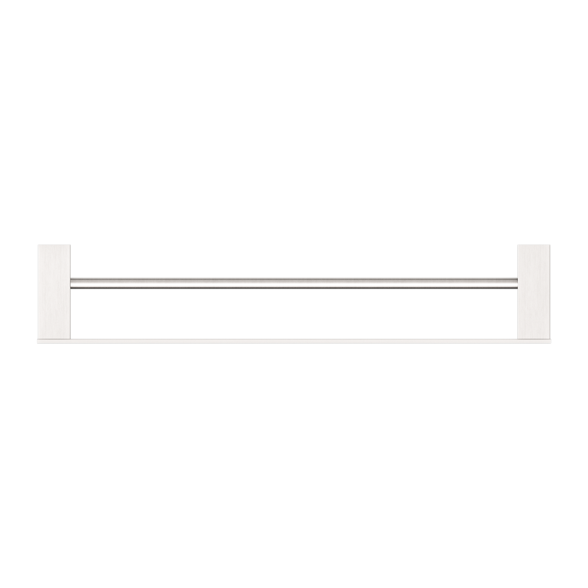 Celia Double Towel Rail 600mm Brushed Nickel