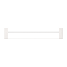 Celia Double Towel Rail 600mm Brushed Nickel