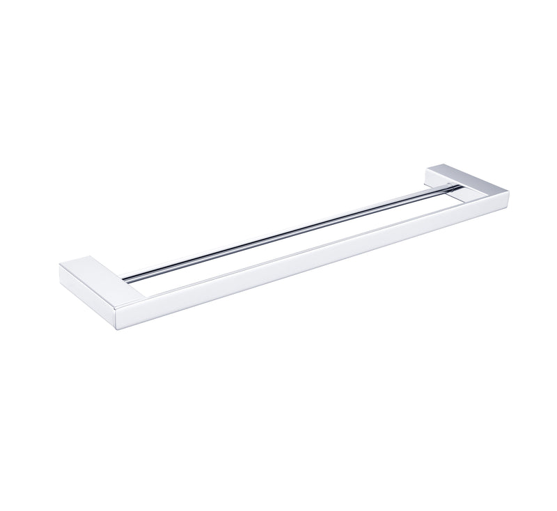 Celia Double Towel Rail 600mm Chrome