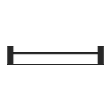 Celia Double Towel Rail 600mm Matte Black