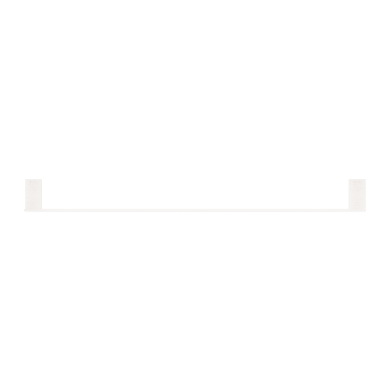 Celia Single Towel Rail 800mm Brushed Nickel
