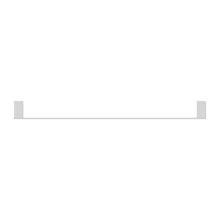 Celia Single Towel Rail 800mm Chrome