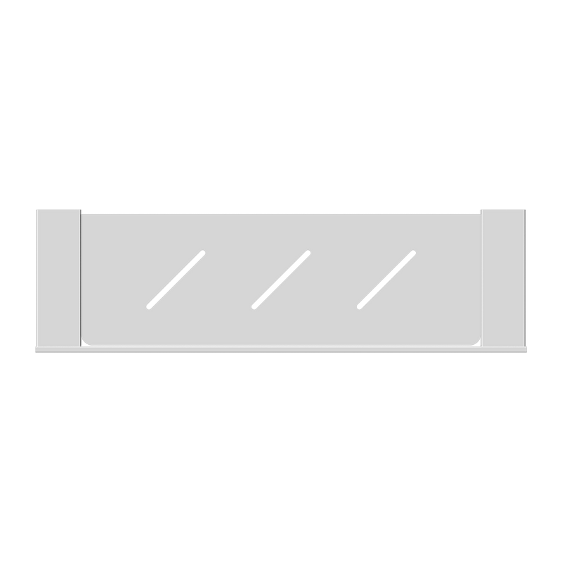 Celia Metal Shelf Chrome