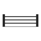 Celia Towel Rack Matte Black