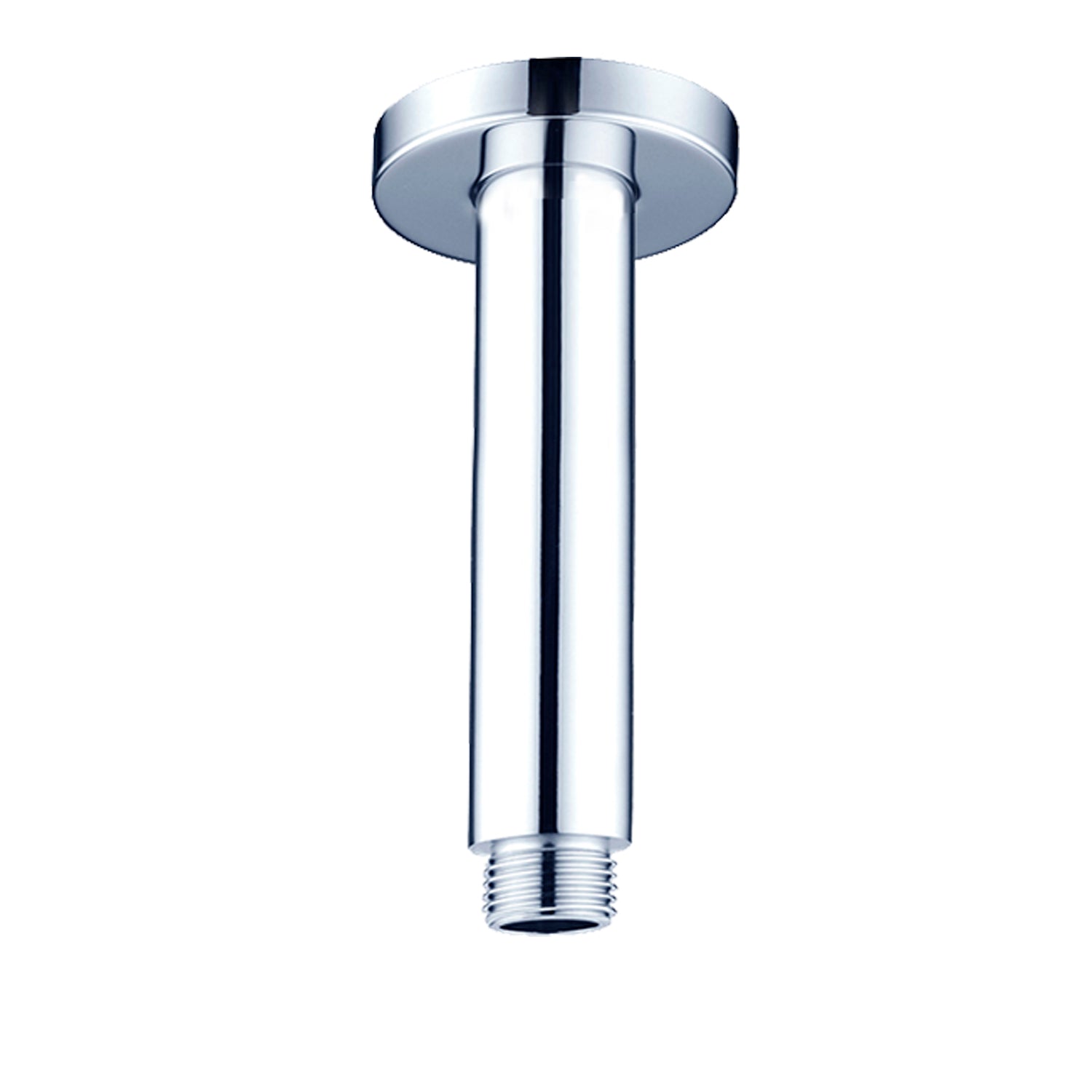 Round Ceiling Arm 150mm Length Chrome