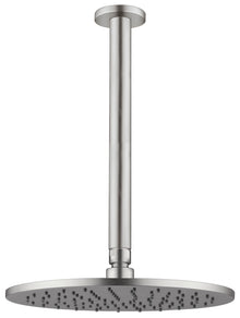 250mm Round Shower Head Brushed Nickel