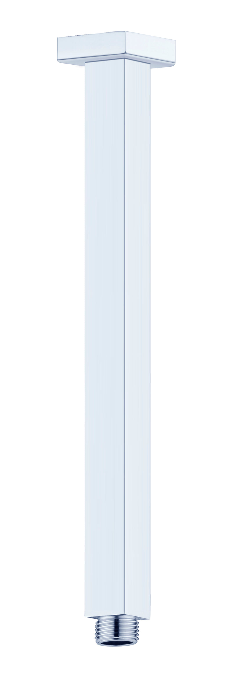 Square Ceiling Arm 300mm Length Chrome