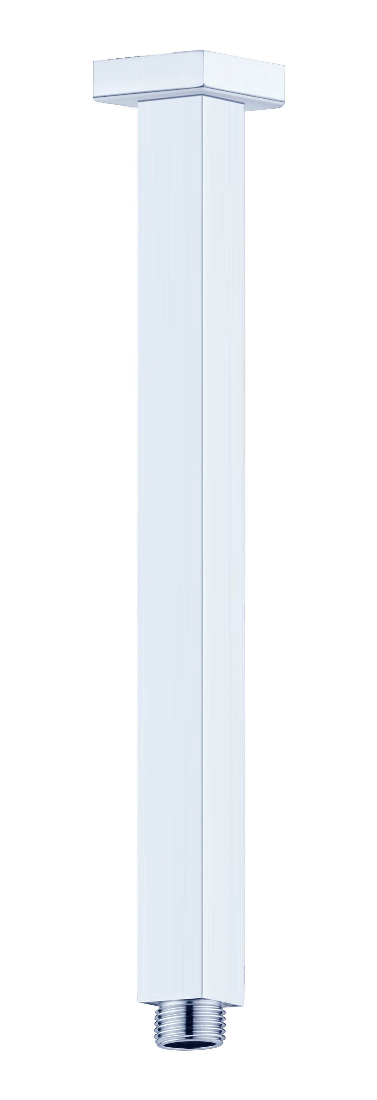 Square Ceiling Arm 600mm Length Chrome