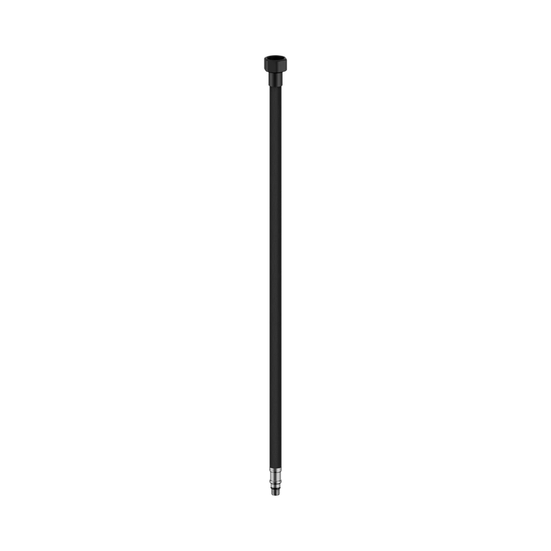 Premium Flexible Mixer Tap Hose Pair Matte Black
