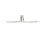 250mm Round Stainless Steel Shower Head 4 Star Rating Brushed Nickel
