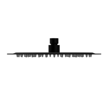 250mm Round Stainless Steel Shower Head 4 Star Rating Matte Black