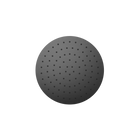 250mm Round Metal Shower Head II Gun Metal