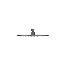 250mm Round Metal Shower Head II Gun Metal