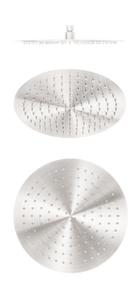 Zen SS316L 300mm Round Shower Head Brushed Nickel