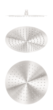 Zen SS316L 300mm Round Shower Head Brushed Nickel