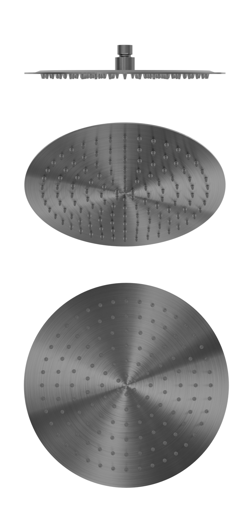 Zen SS316L 300mm Round Shower Head Graphite