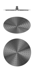 Zen SS316L 300mm Round Shower Head Graphite