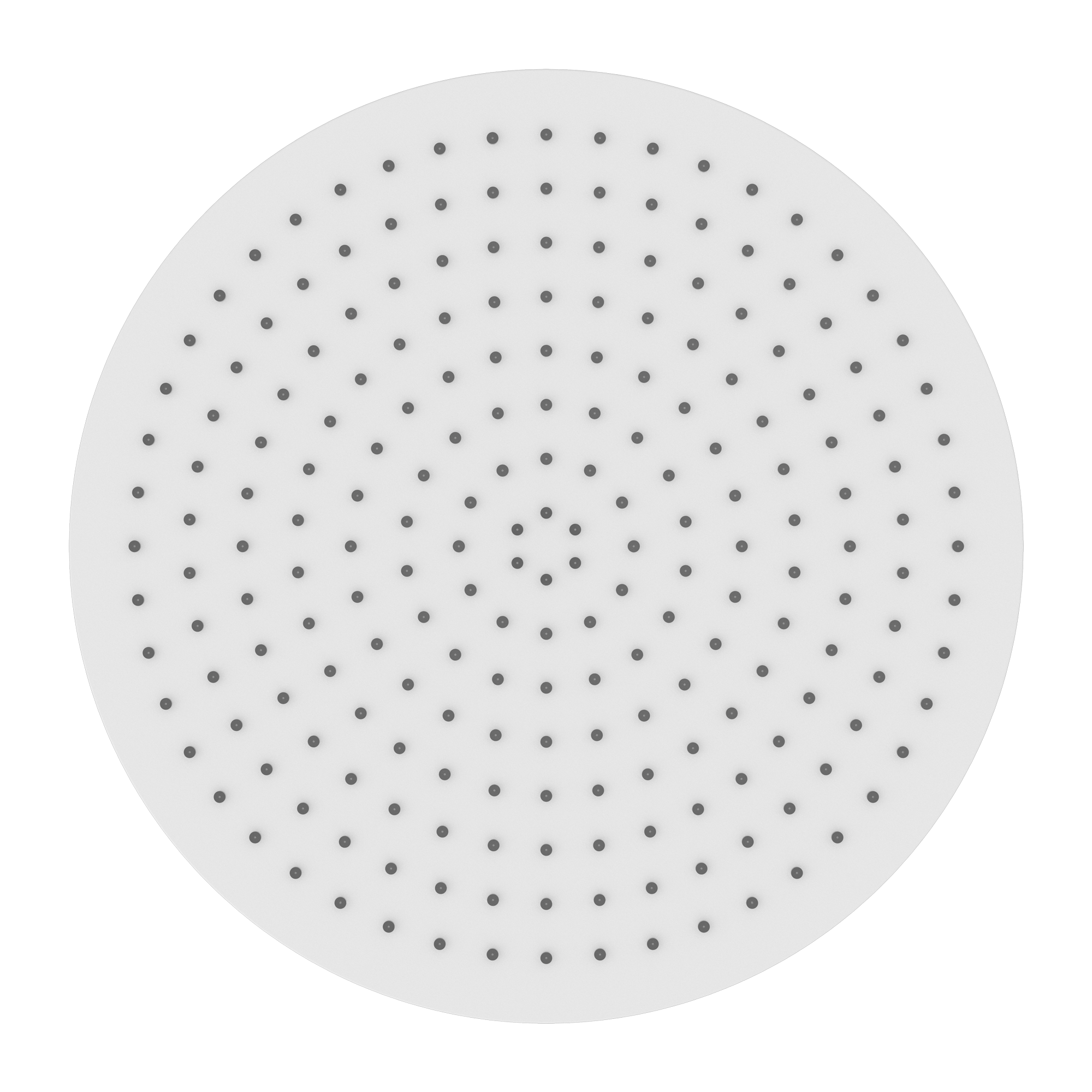 230mm Air Shower Head Matte White