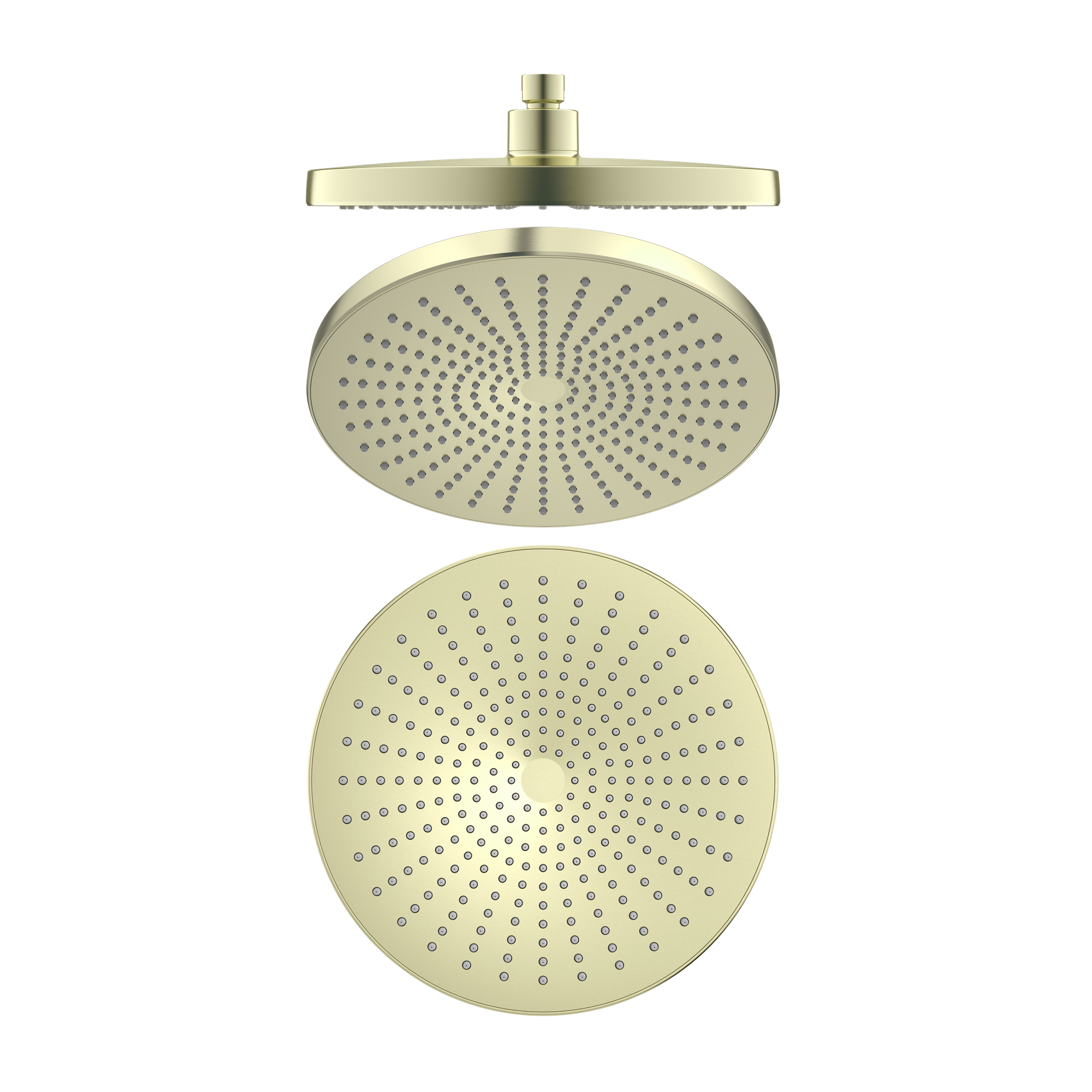 Opal 250mm Shower Head Brushed Gold